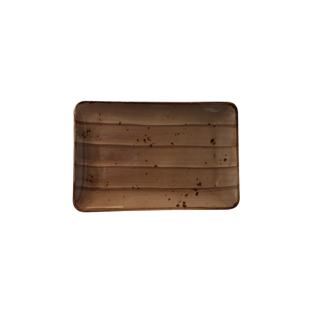 HELSINKI 30X20 KAYIK TABAK - BROWN